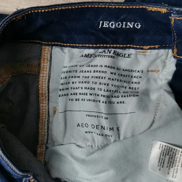 American Eagle Blue Jegging - Picture 4 of 8
